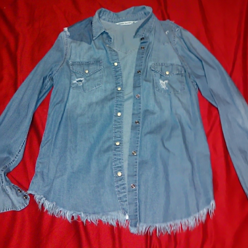 Hippie Laundry denim button up
